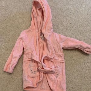New without tags baby girl bathrobe